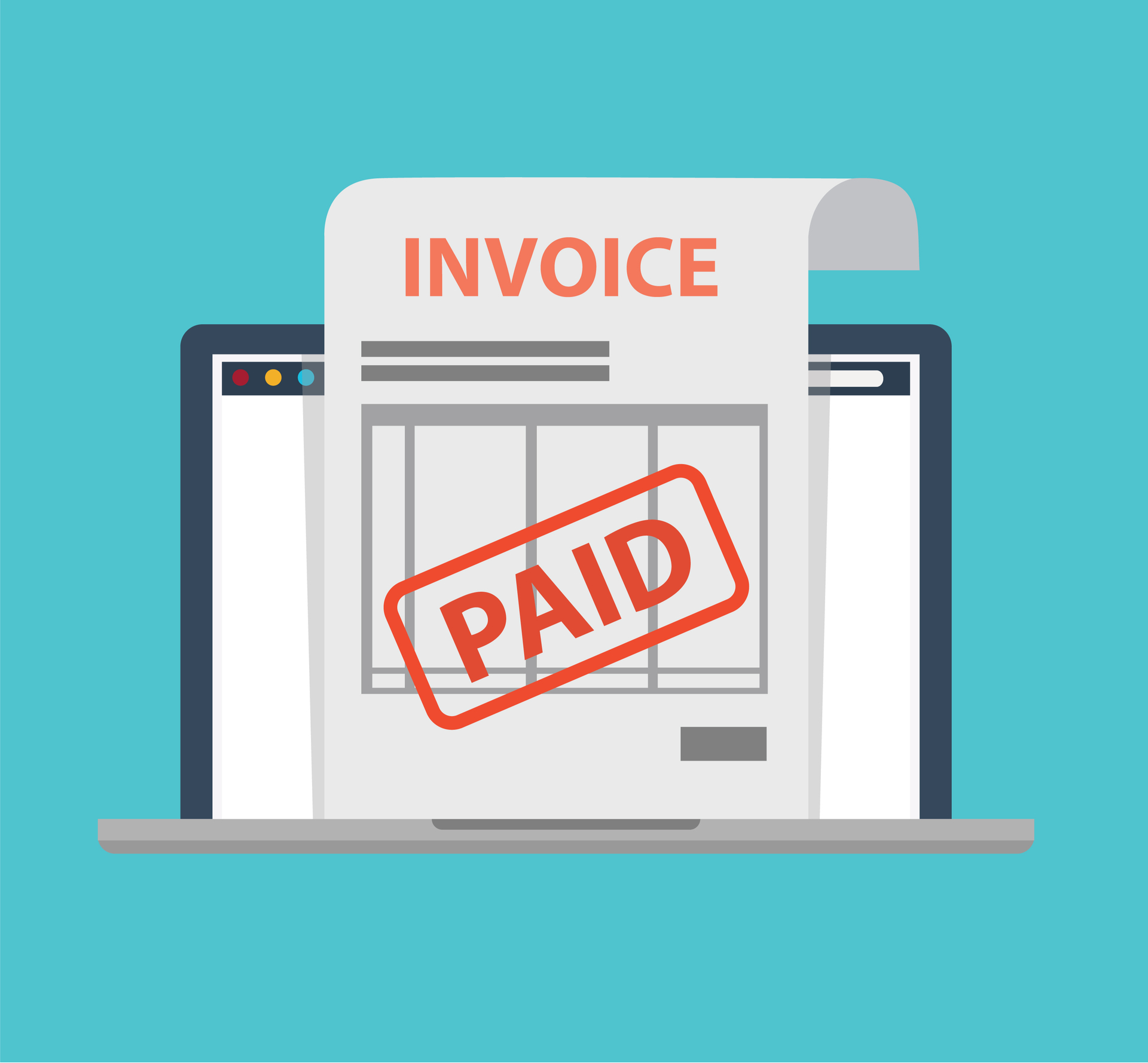 invoice paid